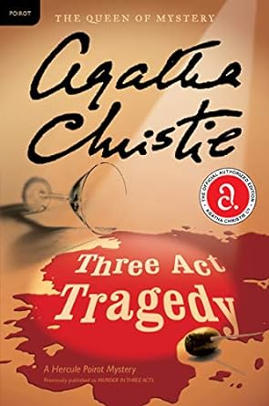 Three Act Tragedy by Agatha Christie #bookreview #series #readingchallenge